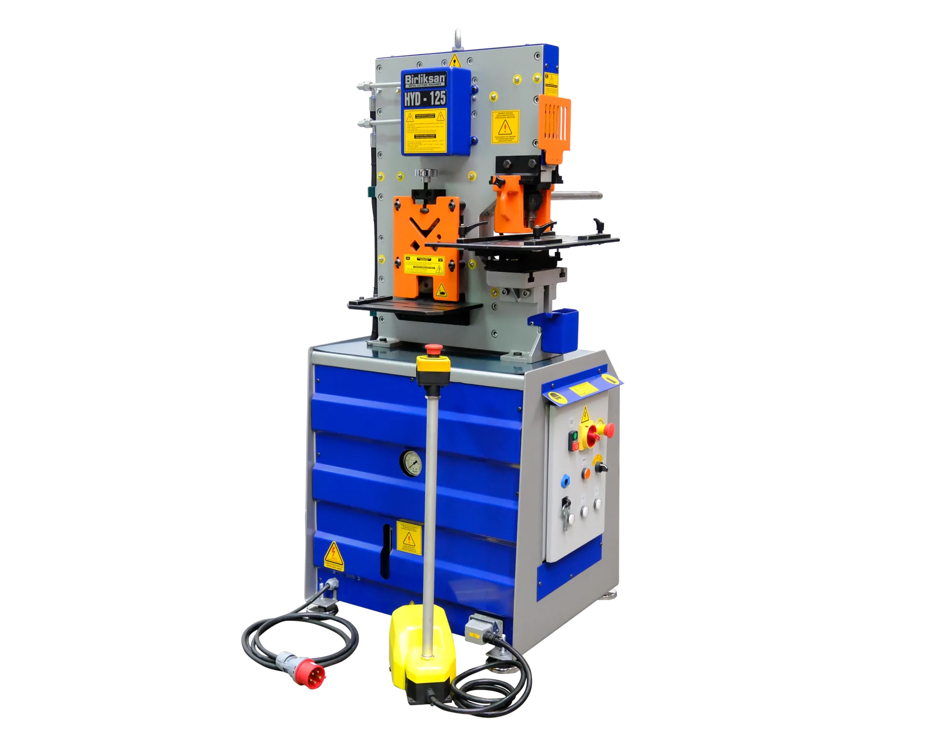 HYD-125 Hidrolik Kombine Makas